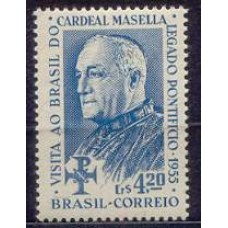 SB0367M-SELO 36º CONGRESSO EUCARÍSTICO INTERNACIONAL, 4,20 - 1955 - MINT