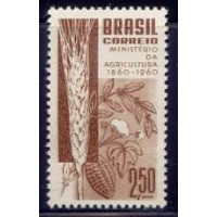 SB0450M-SELO CENTENÁRIO DO MINISTÉRIO DA AGRICULTURA - 1960 - MINT SB0450M-SELO CENTENÁRIO DO MINISTÉRIO DA AGRICULTURA - 1960 - MINT