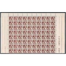 SB0479MF-FOLHA 150 SELOS CAMPANHA CONTRA O MAL DE HANSEN (H-8) - 1962 - MINT