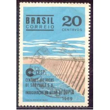 SB0646U-SELO INAUGURAÇÃO DA USINA DE JUPIÁ - 1969 - U