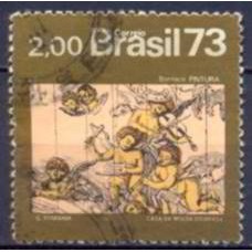 SB0815U-SELO ARTE BARROCA DO BRASIL, PINTURA - 1973 - U