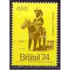 SB0862N-SELO CULTURA POPULAR, CERÂMICA - 1974 - N