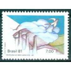 SB1205M-SELO PROTEÇÃO AO MEIO AMBIENTE, AR - 1981 - MINT