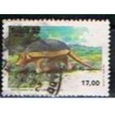 SB1261U-SELO FAUNA BRASILEIRA, TATU CANASTRA - 1982 - U