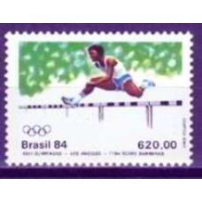 SB1383N-SELO OLIMPÍADAS DE LOS ANGELES, 110 METROS COM BARREIRAS - 1984 - N