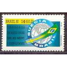 SB1798N-SELO CONFERÊNCIA ONU SOBRE MEIO AMBIENTE E DESENVOLVIMENTO ECO RIO, SUÉCIA/BRASIL - 1992 - N