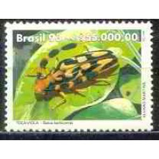SB1841M-SELO PRESERVAÇÃO DA FAUNA - DIA MUNDIAL DO MEIO AMBIENTE, TOCA-VIOLA - 1993 - MINT