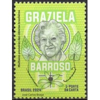 SB4176M-SELO MULHERES PIONEIRAS DAS CIÊNCIAS BRASILEIRAS - GRAZIELA BARROSO - 2024 - MINT
