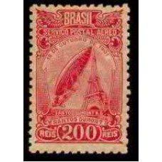 SBA018N-SELO AÉREO AERONÁUTICA, 200 RÉIS - 1929 - N SBA018N-SELO AÉREO AERONÁUTICA, 200 RÉIS - 1929 - N