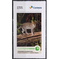 SI0119M-SELO INSTITUCIONAL HOMENAGEM AO INSTITUTO TERRA, JAGUATIRICA - 2025 - MINT
