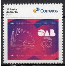 SI0121M-SELO INSTITUCIONAL 95 ANOS DA OAB - 2025 - MINT