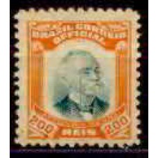 SO0005N-SELO OFICIAL AFONSO PENA, 200 RÉIS - 1906 - N