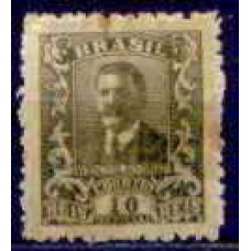 SO0030N-SELO OFICIAL WENCESLAU BRAZ, 10 RÉIS - 1919 - N