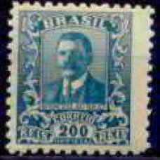 SO0033N-SELO OFICIAL WENCESLAU BRAZ, 200 RÉIS - 1919 - N