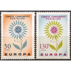 TUR1697M-SÉRIE EUROPA - TURQUIA - 1964 - MINT