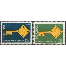 TUR1868M-SÉRIE EUROPA - TURQUIA - 1968 - MINT