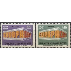 TUR1891M-SÉRIE EUROPA - TURQUIA - 1969 - MINT