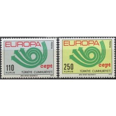 TUR2050M-SÉRIE EUROPA - TURQUIA - 1973 - MINT