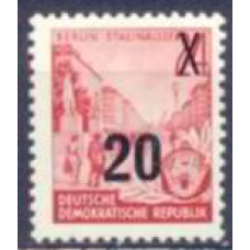 ALO0194N-SELO PLANO QUINQUENAL 20S SOBRE 24P - ALEMANHA ORIENTAL - 1955 - N