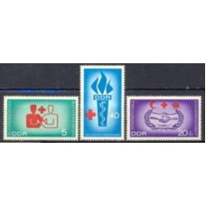 ALO0900N-SÉRIE DOAÇÃO DE SANGUE - ALEMANHA ORIENTAL - 1966 - N