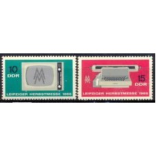 ALO0907N-SÉRIE FEIRA DE OUTONO DE LEIPZIG - ALEMANHA ORIENTAL - 1966 - N