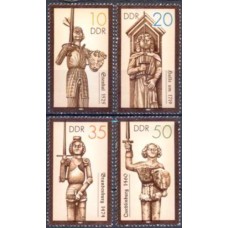 ALO2683N-SÉRIE ESTÁTUAS DE ROLAND - ALEMANHA ORIENTAL - 1987 - N