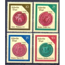 ALO2767N-SÉRIE SELOS HISTÓRICOS II - ALEMANHA ORIENTAL - 1988 - N