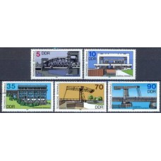 ALO2809M-SÉRIE PONTES - ALEMANHA ORIENTAL - 1988 - MINT