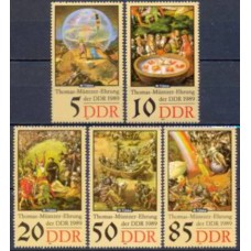 ALO2874N-SÉRIE REFORMADOR THOMAS MUNTZER - ALEMANHA ORIENTAL - 1989 - N