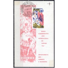 BC0024.06-BLOCO ANO INTERNACIONAL DO TURISMO - 1967 - CPD ESPÍRITO SANTO