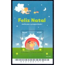 BL0161M-BLOCO NATAL - SAGRADA FAMÍLIA - 2010 - MINT