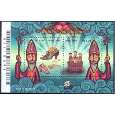BL0180M-BLOCO NATAL DE SÃO NICOLAU - 2014 - MINT BL0180M-BLOCO NATAL DE SÃO NICOLAU - 2014 - MINT