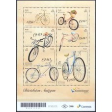 BL0203M-BLOCO BICICLETAS ANTIGAS - 2017 - MINT