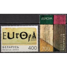 BLR0451M-SÉRIE EUROPA - ARTE DO CARTAZ - BIELORRÚSSIA - 2003 - MINT