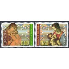 BUL3879M-SÉRIE EUROPA - EUROPA 2000 - BULGÁRIA - 2000 - MINT
