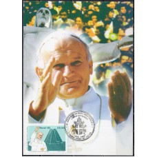 CR2005.24-CARIMBO HOMENAGEM AO PAPA JOÃO PAULO II - BAURU/SP - 2005