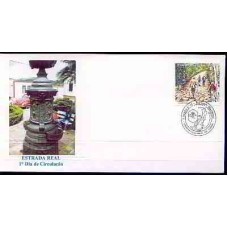 FN2623.32-FDC ESTRADA REAL, BICA DA PRAÇA DA MATRIZ/SANTA BÁRBARA - 2005 - CBC OURO PRETO