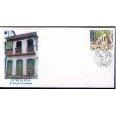 FN2623.41-FDC ESTRADA REAL, CASA DO MUXARABIÊ/DIAMANTINA - 2005 - CBC OURO PRETO