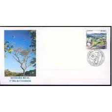 FN2623.52-FDC ESTRADA REAL, BALONISMO/NOVA LIMA - 2005 - CBC OURO PRETO