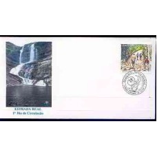 FN2623.57-FDC ESTRADA REAL, CACHOEIRA DA CAPIVARA/SANTANA DO RIACHO - 2005 - CBC OURO PRETO