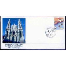 FN2683.02-FDC OS PASSOS DE ANCHIETA, CATEDRAL DE VITÓRIA - 2007 - CBC GUARAPARI