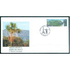 FN2755.01-FDC BRASIL - FRANÇA, SERRA DO ARACÁ - 2008 - CBC BARCELOS