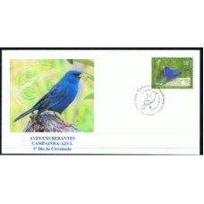 FN2903.02-FDC AVES EXUBERANTES, CAMPAINHA-AZUL - 2009 - CBC SÃO PAULO