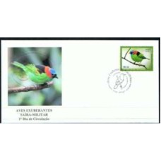 FN2904.02-FDC AVES EXUBERANTES, SAÍRA-MILITAR - 2009 - CBC SÃO PAULO