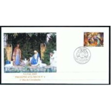 FN2914.01-FDC NATAL, PRESÉPIOS DE ANA RECH, Nº 4 - 2009 - CBC CAXIAS DO SUL