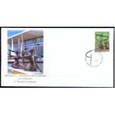 FN2959-FDC BRASÍLIA - SONHO E REALIDADE, ALVORADA - 2010 - CBC BRASÍLIA