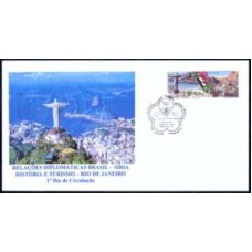 FN2983A.01-FDC RELAÇÕES SÍRIA - HISTÓRIA E TURISMO, RIO DE JANEIRO - 2010 - CBC BRASÍLIA