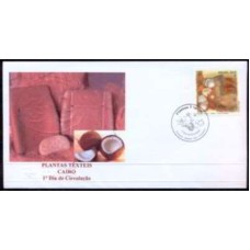 FN3012.01-FDC PLANTAS TÊXTEIS, CAIRO - 2010 - CBC BRASÍLIA