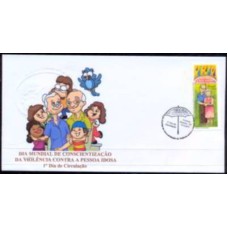 FN3094-FDC DIA MUNDIAL DE CONSCIENTIZAÇÃO DA VIOLÊNCIA CONTRA A PESSOA IDOSA - 2011 - CBC BRASÍLIA