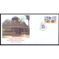 FN3239-FDC PARQUE MEMORIAL QUILOMBO DOS PALMARES - 2012 - CBC UNIÃO DOS PALMARES